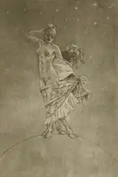 Prostitution and Madness Rule the World (ca.1887-1893) heliogravure, soft-ground etching (24 x 16&nbsp;cm) L.A. County Museum of Art