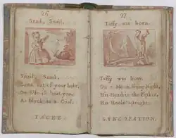 scan of Tommy Thumb's pretty song book